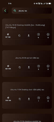 Torrent Search Engine screenshot 4
