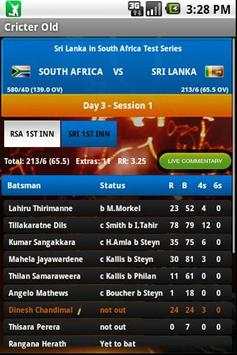 Cricter: Cricket Live Scores screenshot 3