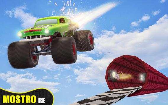 Impossible Mega Ramp Monster Truck Challenge Race screenshot 3