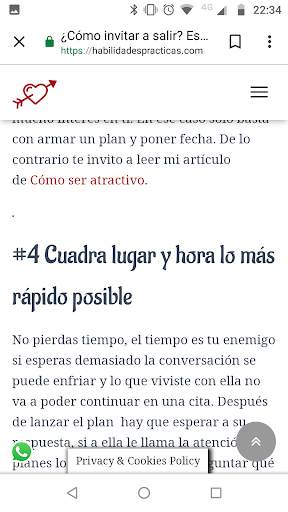 Cómo enamorar a una mujer por whatsapp screenshot 4