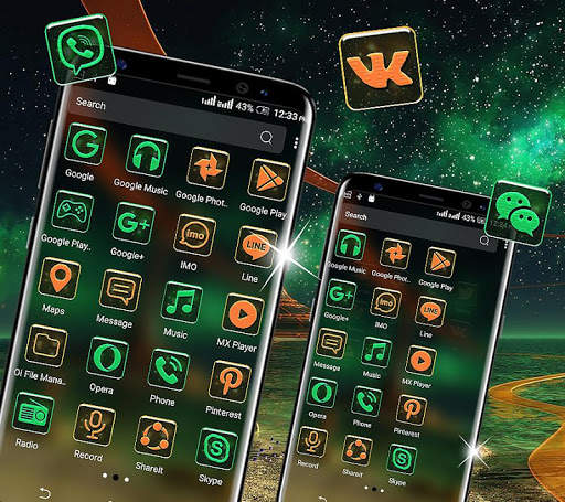 Fantasy Sky Launcher Theme screenshot 2