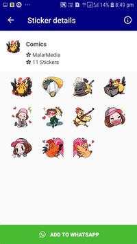NEW PUBG Stickers for Whatsapp - PBG Game Stickers screenshot 4