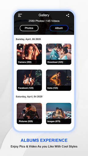 Gallery - Photo and Video Player screenshot 2