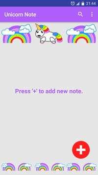 Unicorn Note screenshot 1