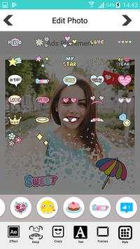 Candy selfie camera - snappy photo screenshot 6