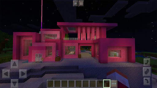 Pink House Map for Minecraft PE screenshot 1