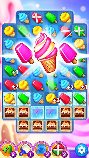 Ice Cream Paradise: Match 3 screenshot 1
