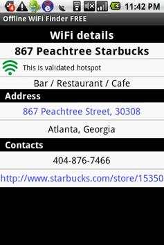 Offline WiFi Finder FREE screenshot 2
