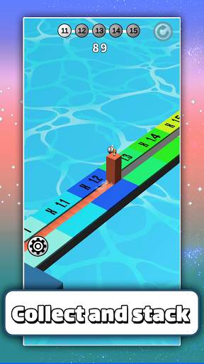 Stack Dash: Stacky and Swipe Tower скриншот 8