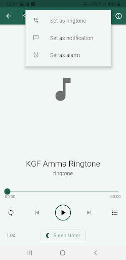 KGF Ringtone App screenshot 2