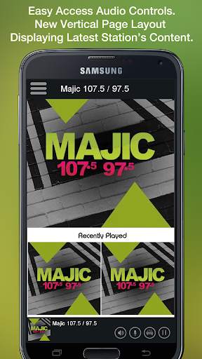 Majic 107.5 / 97.5 screenshot 2
