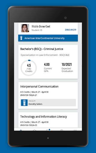 AIU Student Mobile скриншот 8