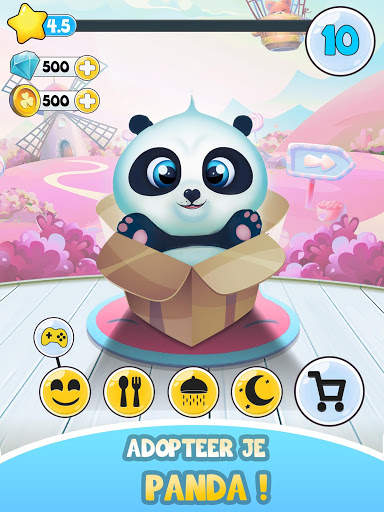 Pu - Kleine reuzenpanda, virtuele huisdieren screenshot 7