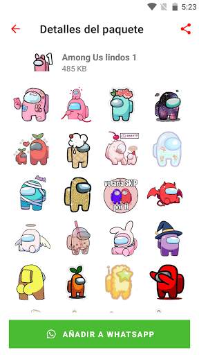 WAStickerApps de Among Us screenshot 7