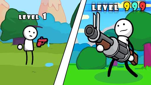 One Gun: Stickman offline game screenshot 1
