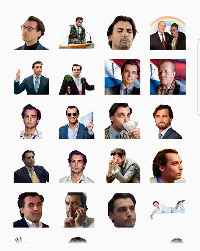 Thierry Baudet Stickers for Whatsapp screenshot 2