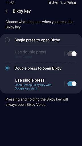 Remap Bixby Key with Google Assistant screenshot 2