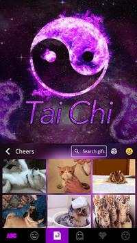 Tai Chi Emoji Kika Keyboard screenshot 4