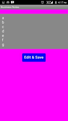 My Notes screenshot 3
