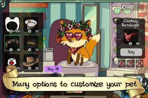 Funny Little Fox - Virtual Pet screenshot 1