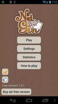 Gin Rummy - Net Gin Free screenshot 3