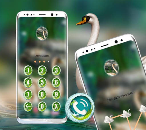 Swan Launcher Theme 4 تصوير الشاشة