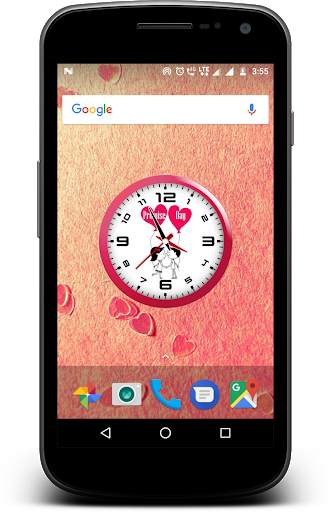 Love clock live wallpaper screenshot 5