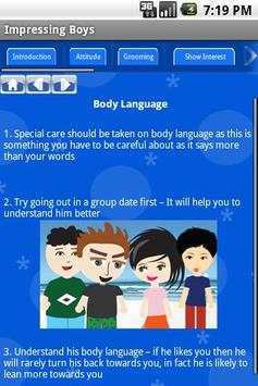 Impressing Boys Lite screenshot 4