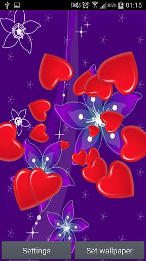 Love Heart Live Wallpaper screenshot 1