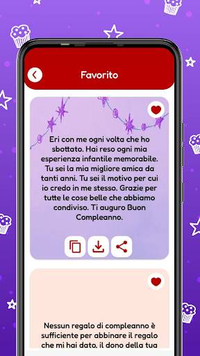 Messaggi compleanno e auguri screenshot 3