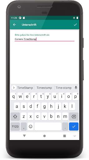Kamera-Zeitstempel screenshot 4