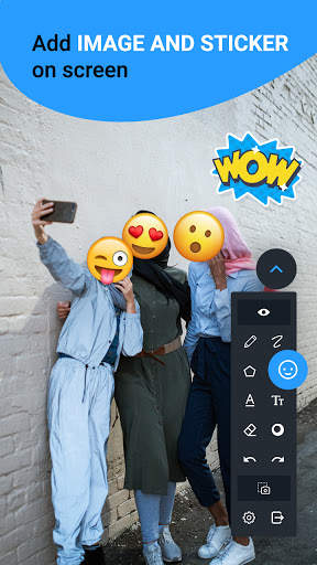 Draw on screen floating tool, Screenshot & Share screenshot 5