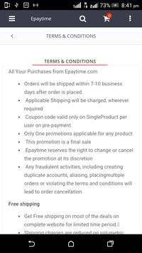 Epaytime Shopping screenshot 7