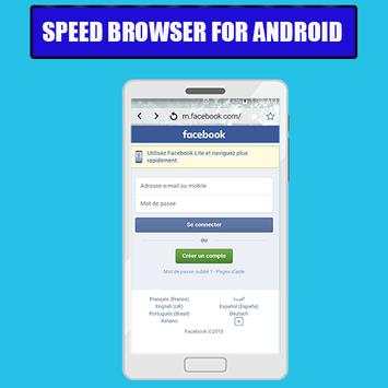 Speed Browser 4G screenshot 1
