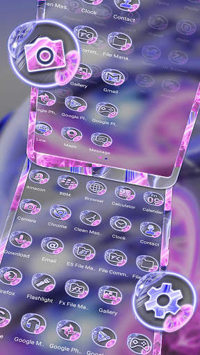 Neon Car Theme screenshot 4