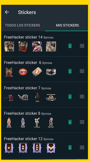 FF Stickers for WhatsApp - WAStickerApps screenshot 6