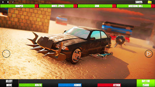 driver gila kecelakaan zombie crusher games kiamat screenshot 1