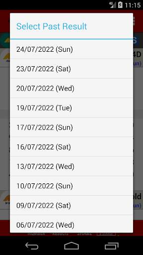 Live 4D Results (MY & SG) screenshot 4