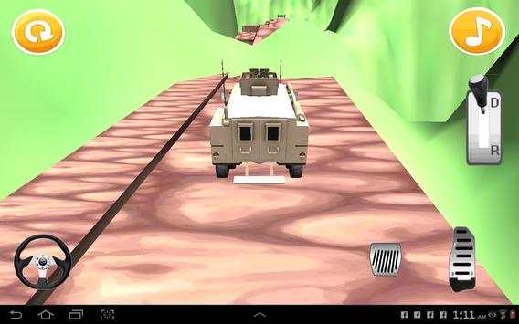 Hill Climb Racing Army Car screenshot 2