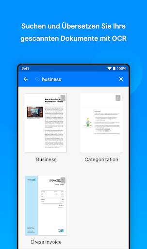 Zoho Doc Scanner - Dokumente scannen screenshot 4