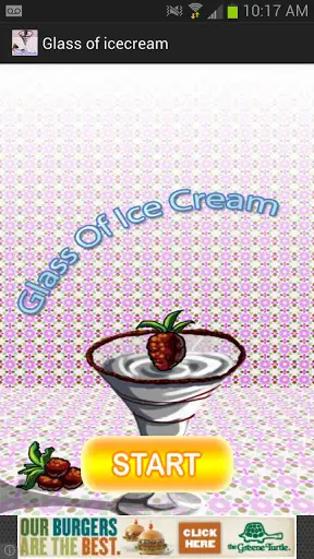 Glass of icecream screenshot 1