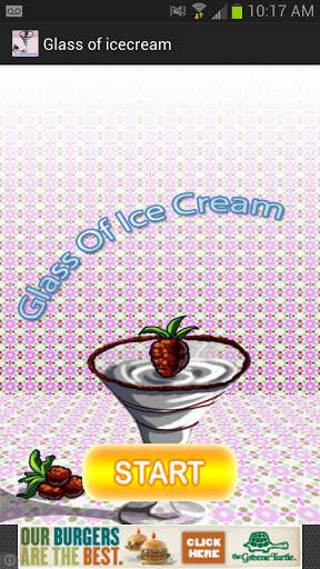 Glass of icecream screenshot 1