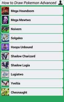 How to Draw Pokemon Advanced screenshot 3