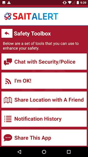 SAIT ALERT screenshot 6