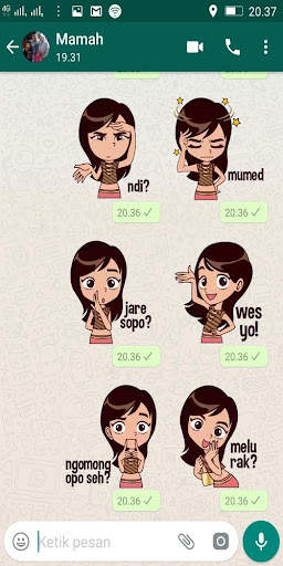 Stiker WA Jowo WAstickerapps screenshot 6