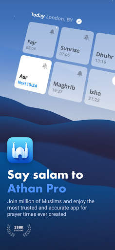 Athan Pro: Quran, Azan, Qibla screenshot 1