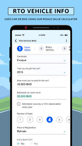 RTO Vehicle Information App screenshot 4