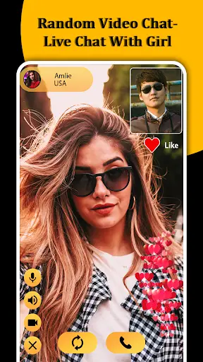 Random Video Chat-Live Chat With Girl screenshot 2