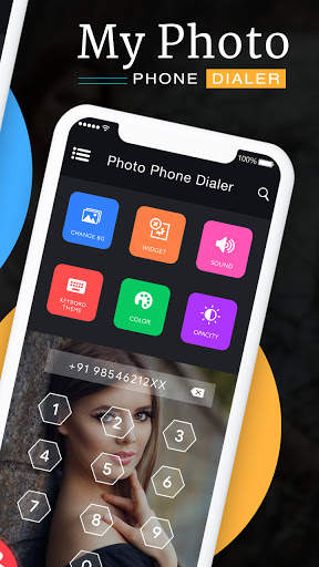 My Photo Phone Dialer: Photo Caller Screen Dialer screenshot 1