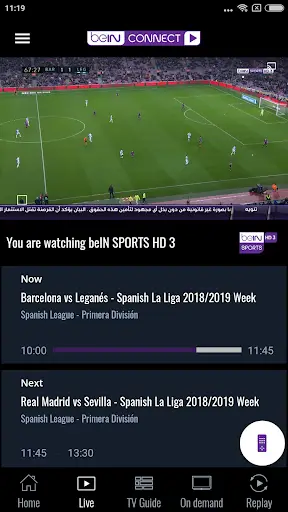 beIN CONNECT (MENA) screenshot 2